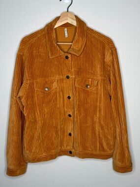 Z Supply Knit Corduroy Jacket Size Large